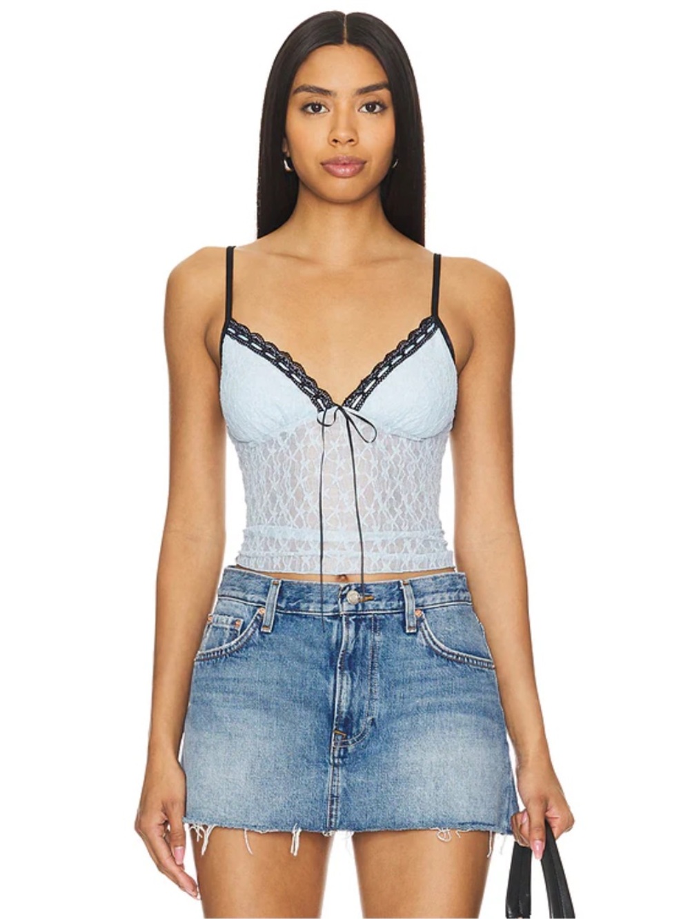 More To Come x Revolve Flor Cami Top in Blue